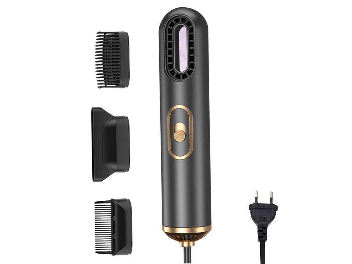 Secador De Pelo Iónico 3 En 1 Peine De Aire Frío Y Caliente Secador De Pelo Liso Cepillo De Aire Caliente Peine Para Peinar Y Dar Volumen CHRUI