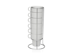 Juego de tazas de café de porcelana Versa