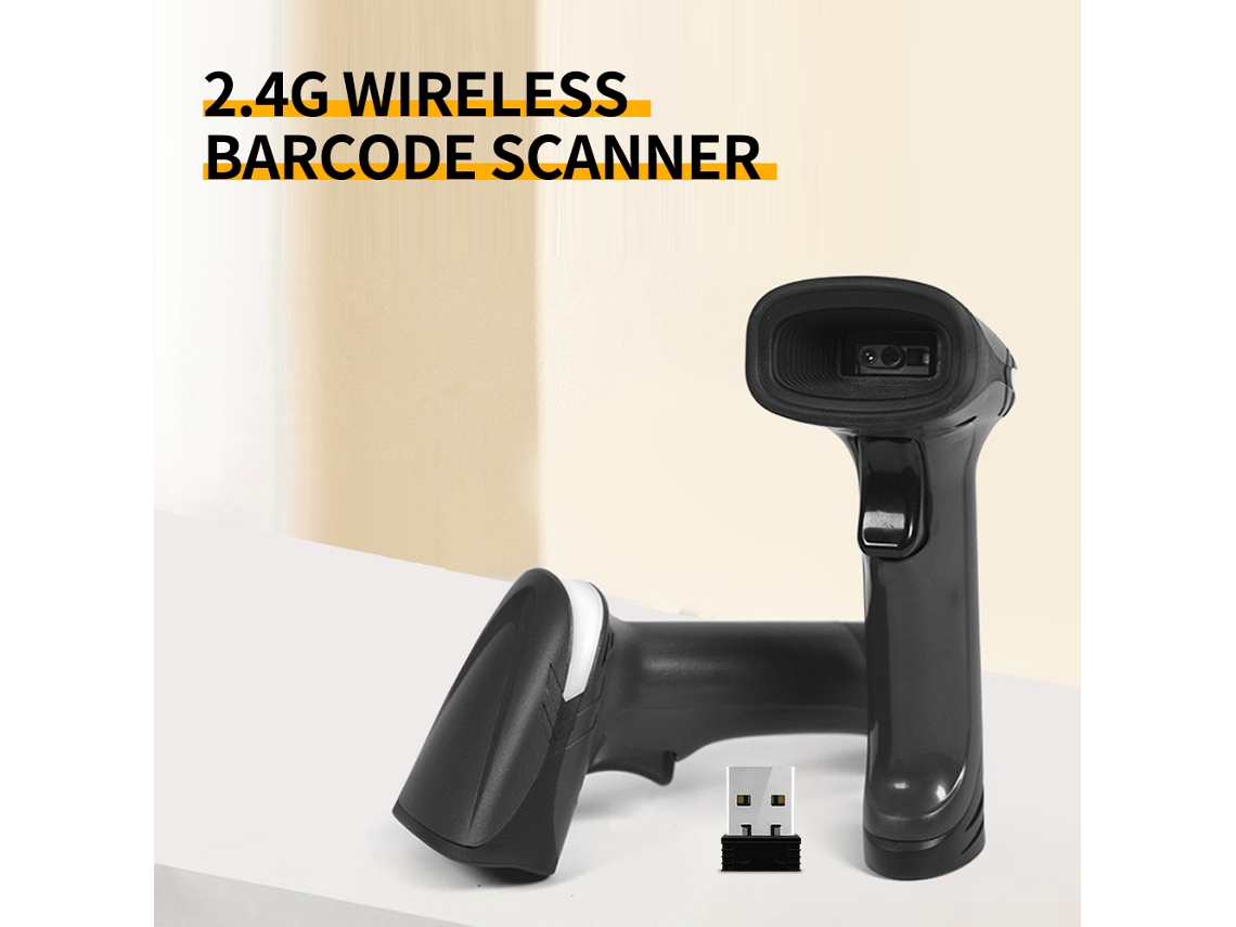 Chiteng Ct652w Escáner De Código De Barras Portátil Inalámbrico 2.4g Identificación Precisa
