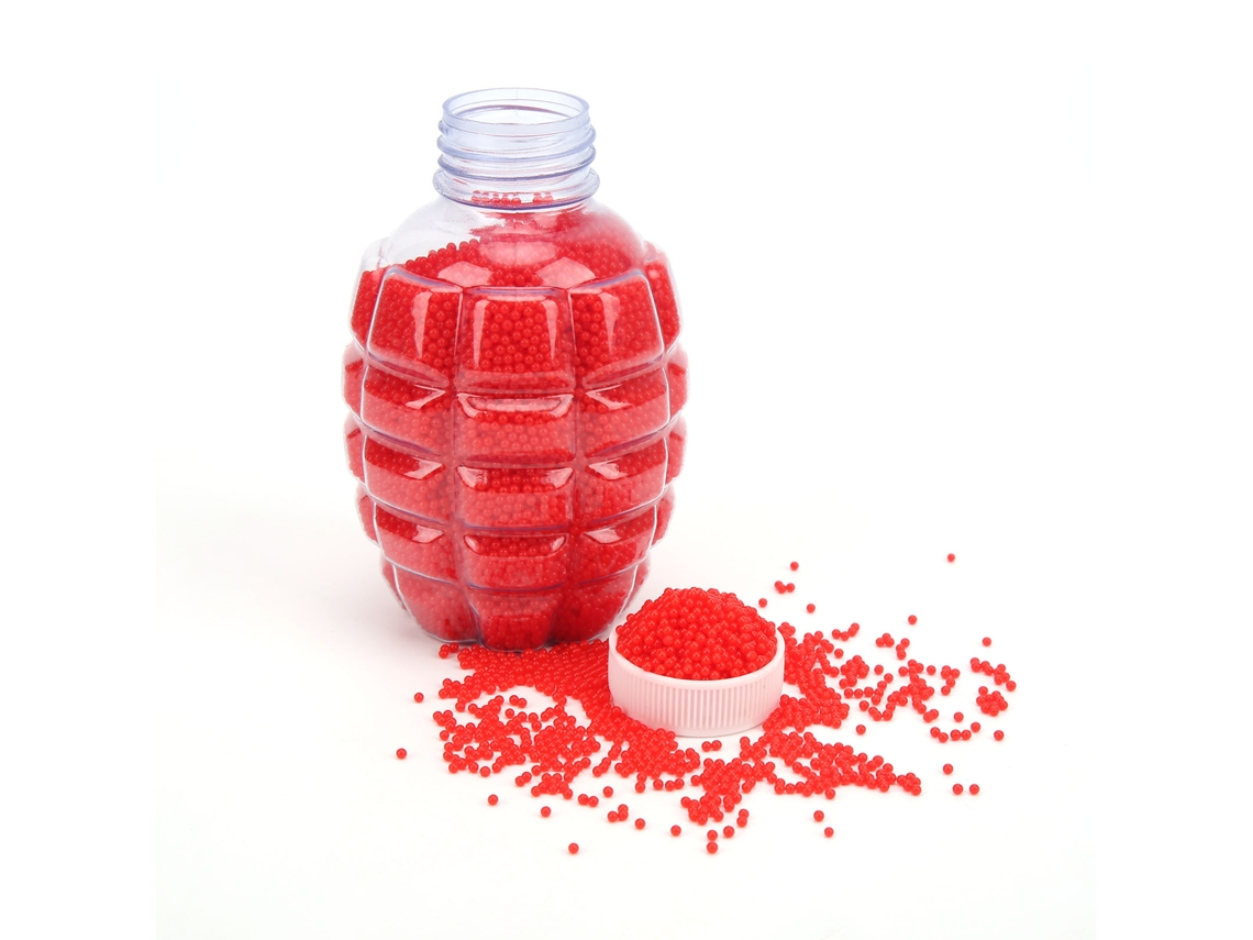 40.000 Perlas De Gel De Agua Para Juegos Sensoriales Y Decoración Del Hogar - Rojo