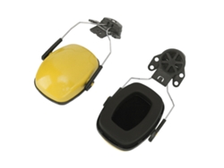 Tapones Para Los Oídos Con Cancelación De Ruido Para Cascos, Protección Auditiva, Bloqueo De Sonido Para Trabajos De Carpintería, Color Amarillo.