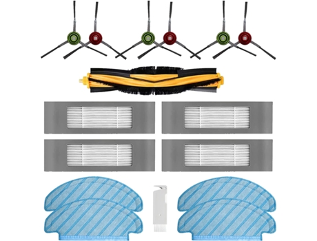 Accesorios para robot aspirador Yeedi Vac 2 Pro 16 piezas