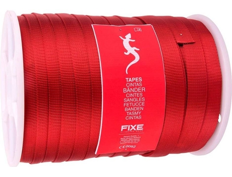 Cuerda De Escalada FIXE CLIMBING GEAR Escalada Plate Webbing (Rojo - 100 m)
