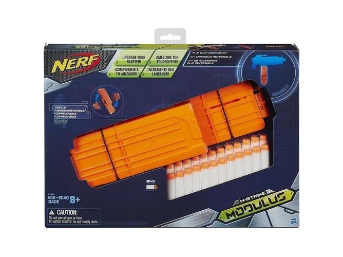 Recarga de juguete Nerf Elite Modulus Kit Clip Reversible