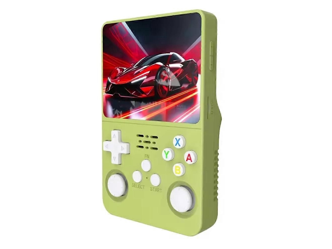 Consola de juegos portátil retro R36s con pantalla IPS de 3,5 pulgadas, batería de 3200 mAh y 64 GB de almacenamiento. GOKOCO