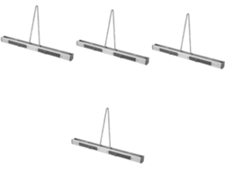 Juego 4 Colgadores Pergaminos Aleación Aluminio Pósteres Cuadros Soporte Pared Revistas Tapices