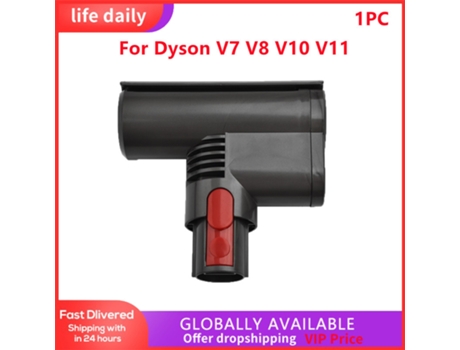 1 * Mini boquilla de turbina de cepillo eléctrico para Dyson 967479-04 boquilla de turbina de cepillo eléctrico para todos los modelos V7 V8 V10 V1...