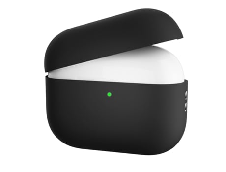 Funda protectora para auriculares, a prueba de golpes, anticaída, de silicona suave, compatible con Bluetooth, para AirPods Pro2 2022, color negro
