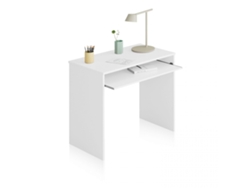 Mesa de ordenador Smile Blanco Artik (Blanco Mate) 90 x 79 x 54 cm