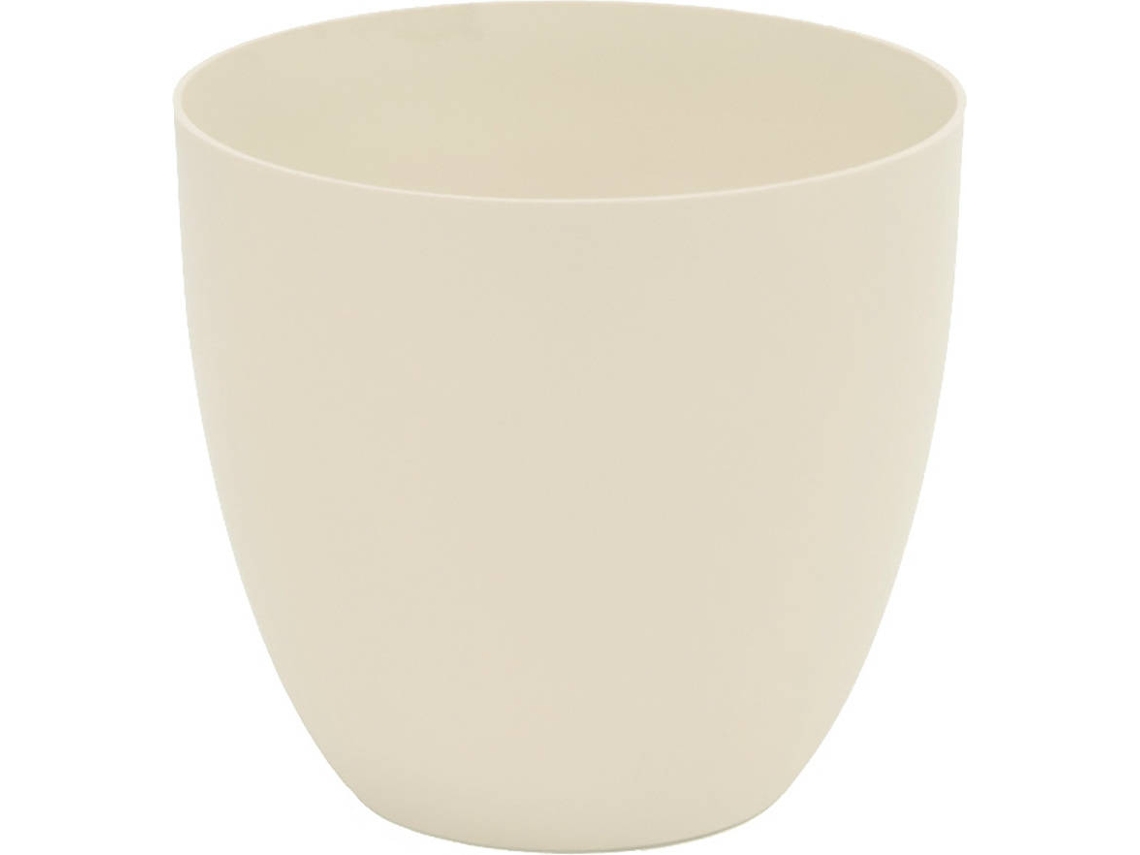 Jarrón Inyección PLASTIKEN Ø26Cm Color Ecru