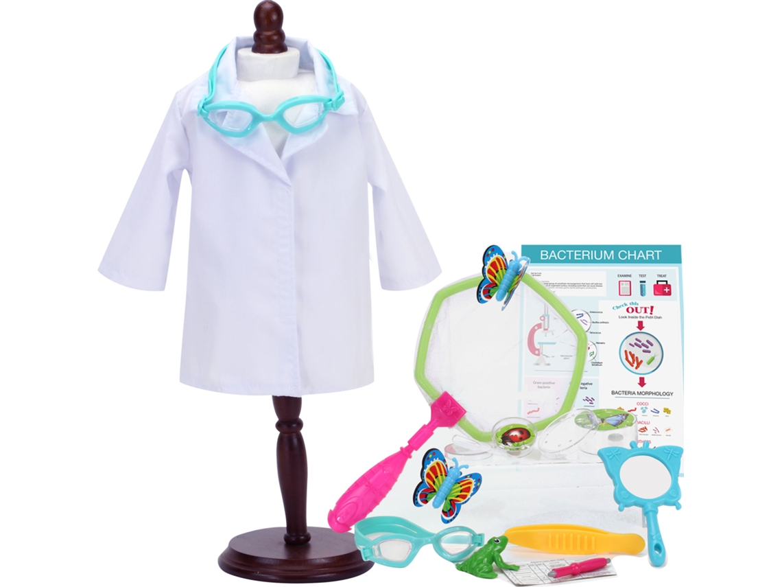 Accesorios de Muñecos SOPHIA'S (Plástico - Blanco - 1,4 cm)