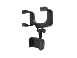 Suporte Para Celular No Espelho Retrovisor Do Carro Clip Fixação Ajustável 360° Para Celulares 3-6,5 Polegadas