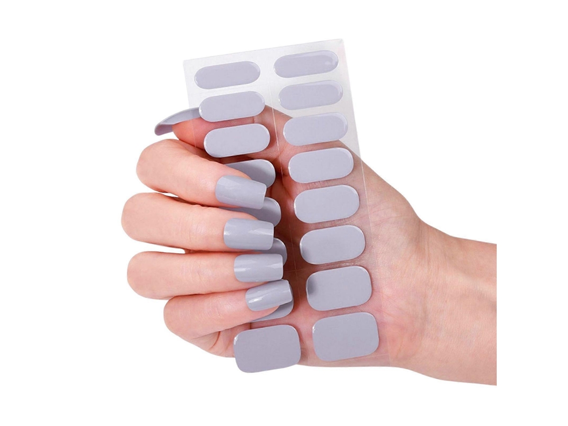 Pegatinas para uñas de cobertura total, pegatinas para uñas, tiras de esmalte de uñas, calcomanías para uñas, pegatinas para decoración de uñas DIY Hengrongshen