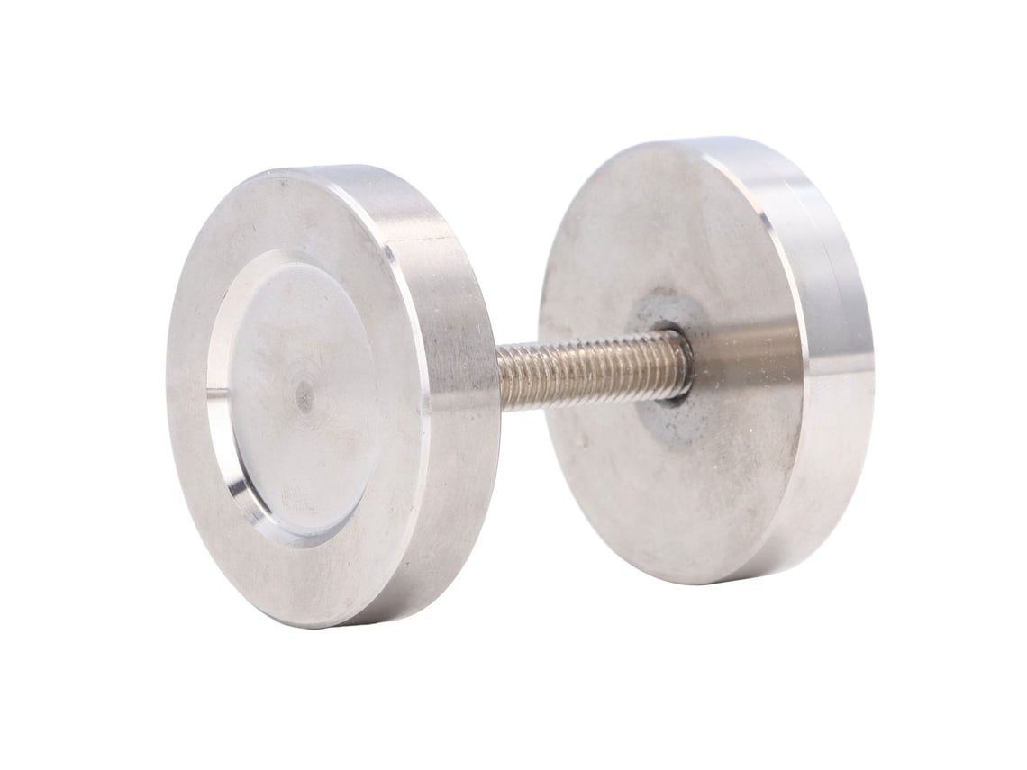 Tirador Redondo De Acero Inoxidable Para Puerta Corredera De Tabique De Cocina.