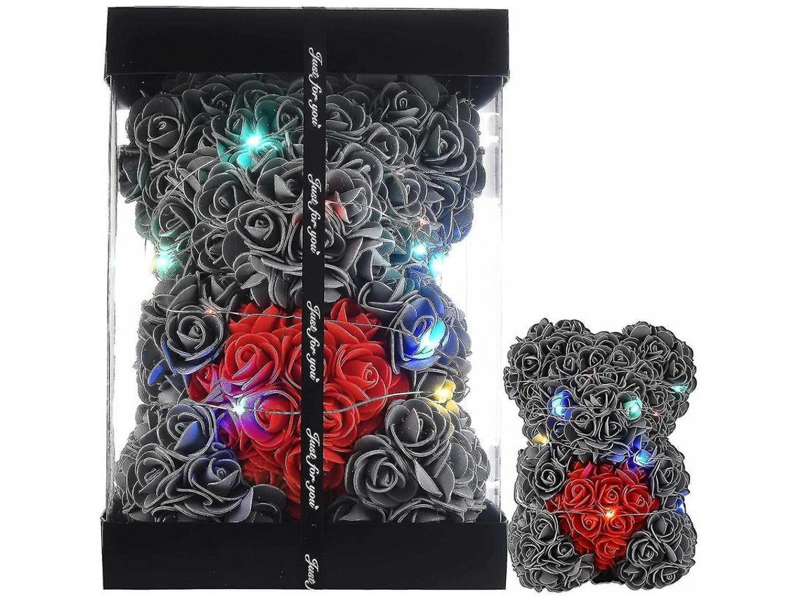 Urso de Pelúcia Rosa Fasst - Presente Ideal para Mulheres, Aniversário, Mãe ou Namorada