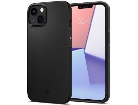 Carcasa Apple SPIGEN iPhone 13 Mini Thin Negro