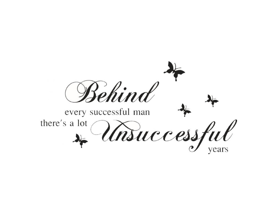 2026-sticker Decorativo De Pared "behind Every Successful Man" Para Sala Y Dormitorio, Fondo De Pared