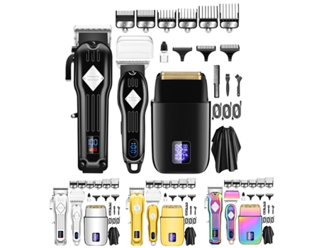 Set profesional de cortapelos y recortador de barba