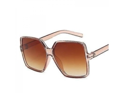 Gafas De Sol Cuadradas De Lujo Para Mujer Con Montura Grande, Negras, Modelo De Moda Zev