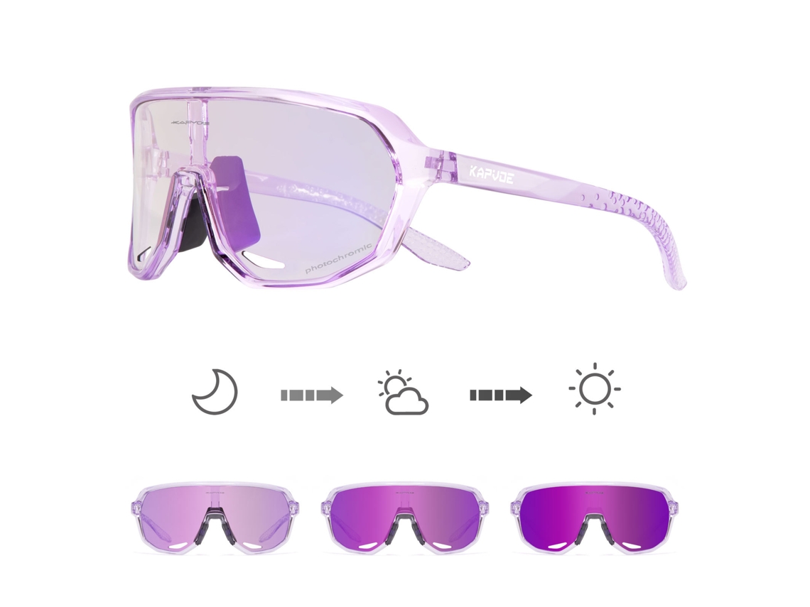 Gafas Fotocromáticas Inteligentes Para Ciclismo, Ciclismo De Carretera Y De Montaña, Para Uso Diurno Y Nocturno.