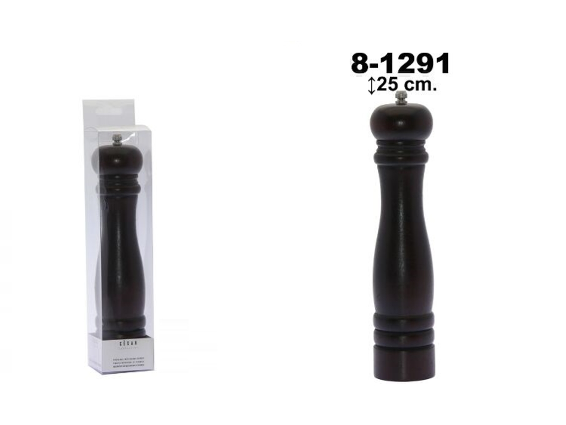 Pimentero Madera Marrón DRW (5,5x25cm)