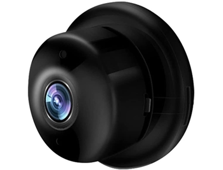 Mini cámara inalámbrica Wifi cámara de vigilancia inalámbrica 1080P Mini cámara inalámbrica con sensor de movimiento negro BISBISOUS