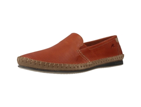 Zapatos de Hombre FLUCHOS Piel Naranja (42)