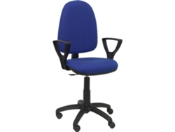 PIQUERAS Y CRESPO Silla de Escritorio Operativa PYC Ayna Azul BF (Brazos Fijos - Tejido)