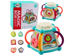 Clasificador de cubos educativo multifuncional 7 en 1 con luces y sonidos B.active
