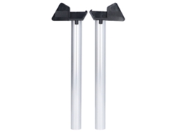 Kit de tuberías de drenaje para invernaderos plateados, 2 piezas