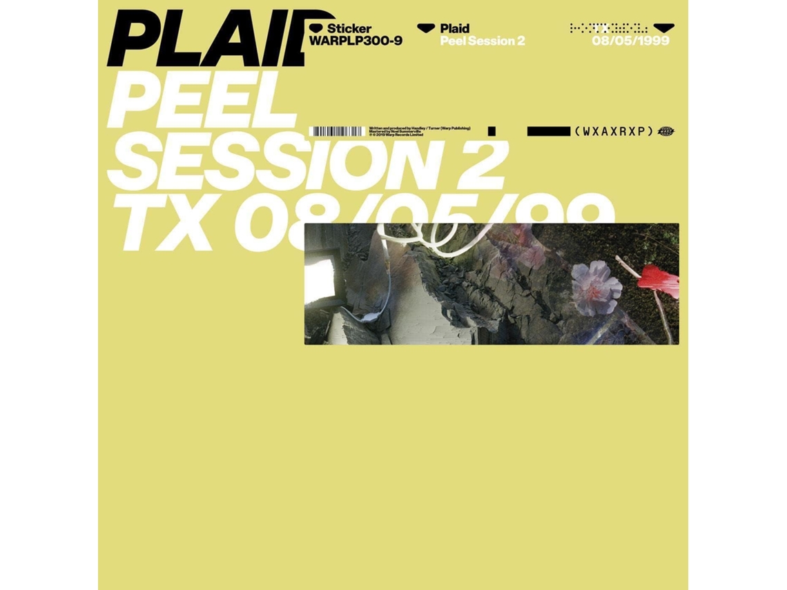 Plaid Peel Sesión 2 Tx 08/05/99 Vinilo Warp Records