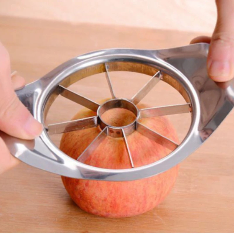 Cortador De Manzanas De Acero Inoxidable, Herramienta Multifuncional Para Cortar Frutas Y Verduras De Cocina.
