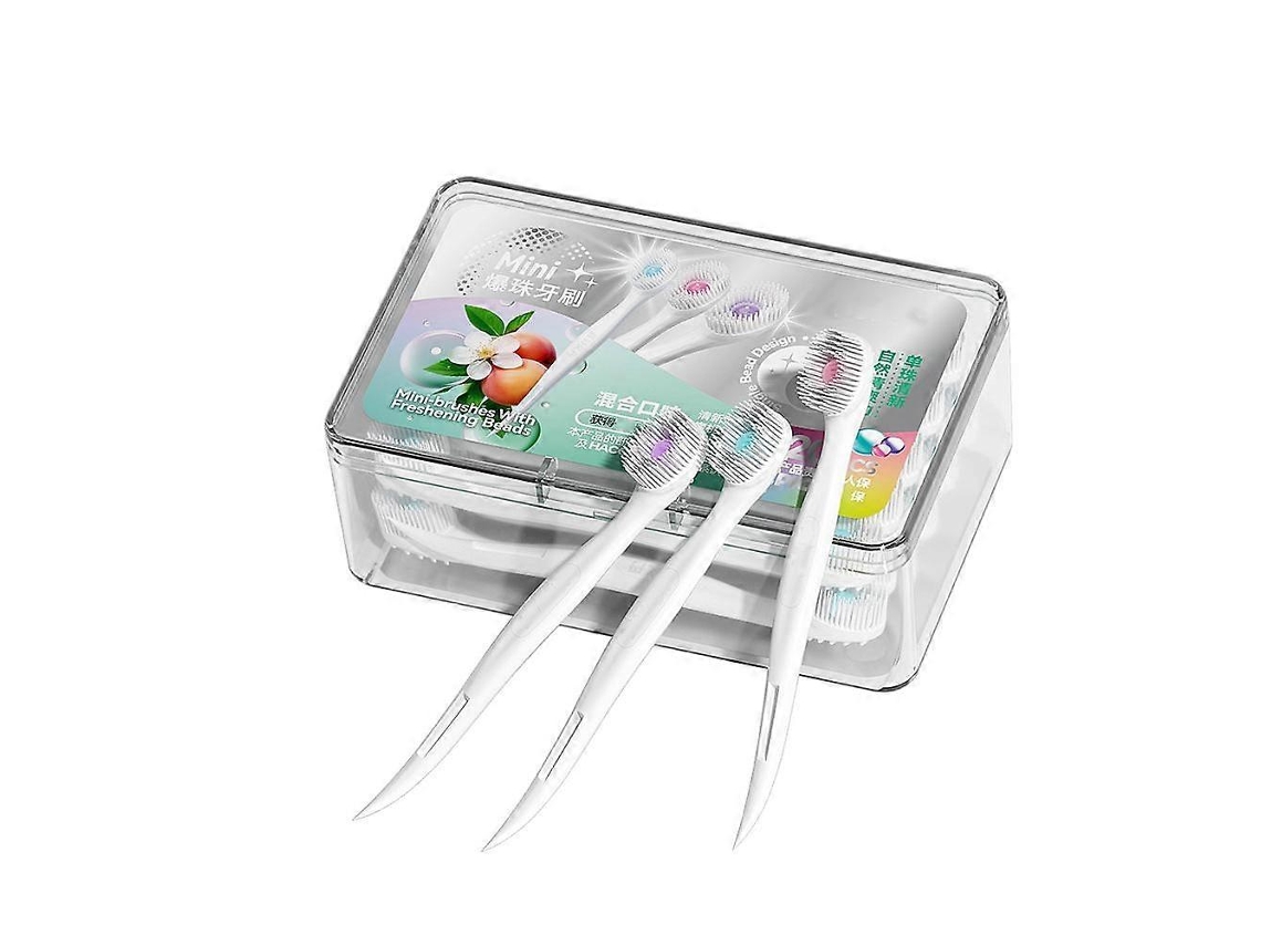 Mini Cepillo De Dientes Desechable Portátil Para Viaje Con Pasta De Dientes Rosewell