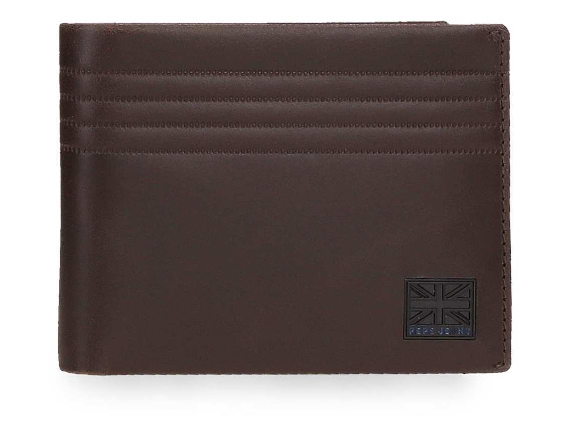 Cartera marrón Hudson de Pepe Jeans