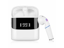YEMAESRE Auriculares Inalámbricos Control Táctil Luces Rgb YEMAESRE Bluetooth Blanco