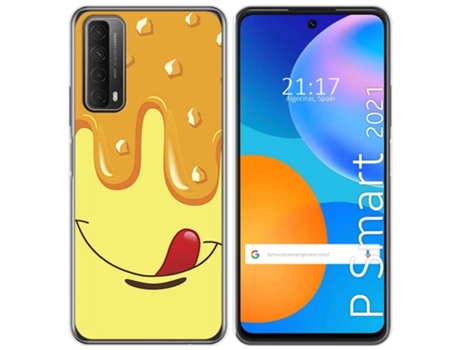 Carcasa Huawei P Smart 2021 TUMUNDOSMARTPHONE Dibujos Multicolor
