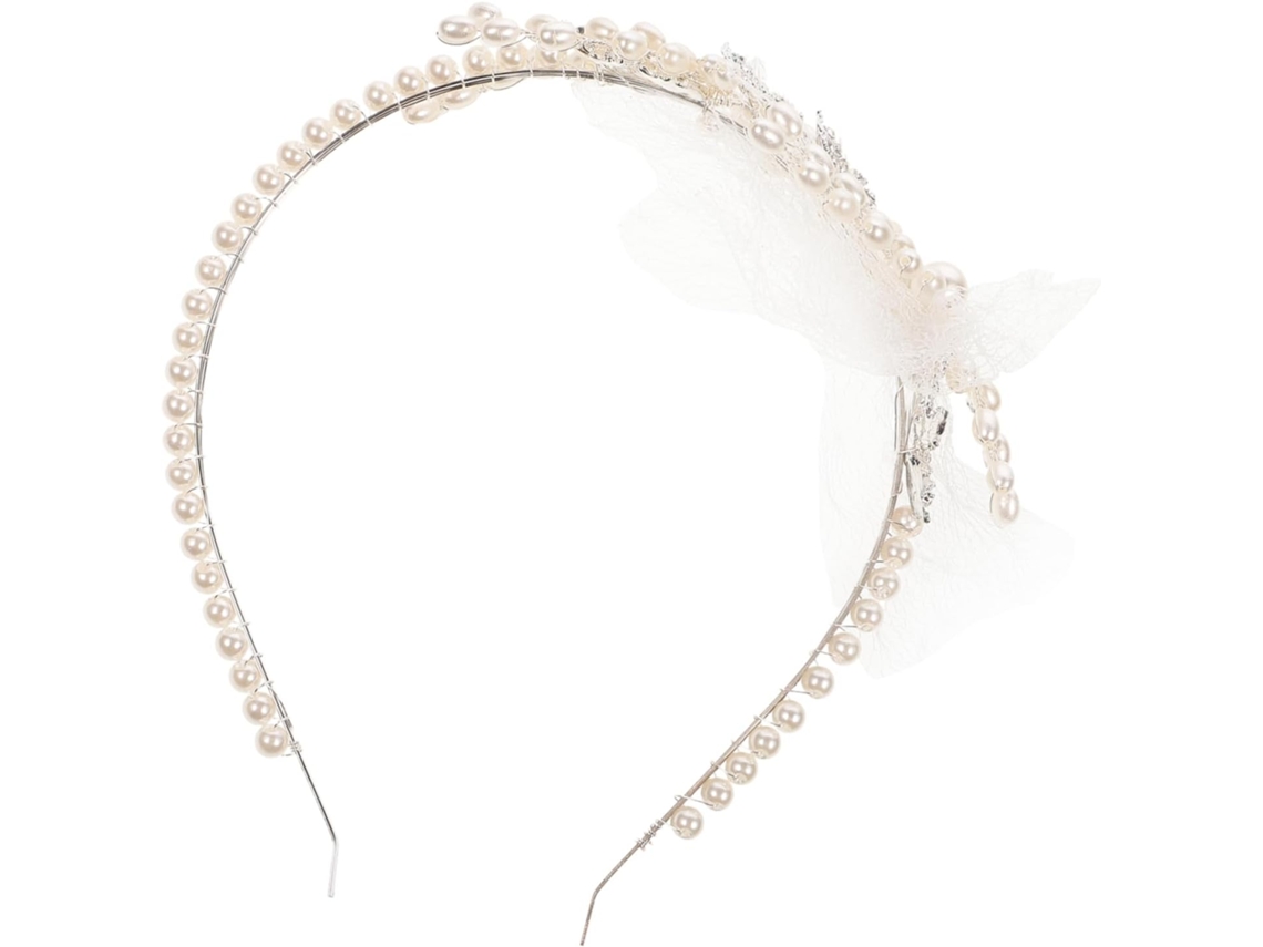 Tiara Nupcial De 3 Piezas Y Diadema Elegante, Accesorio Romántico Para El Cabello Para Celebraciones.