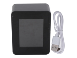 Detector De Dióxido De Carbono (co2), Cov Y Hcho Con Pantalla Lcd, Medidor De Temperatura Y Humedad, Monitor De Calidad Del Aire.