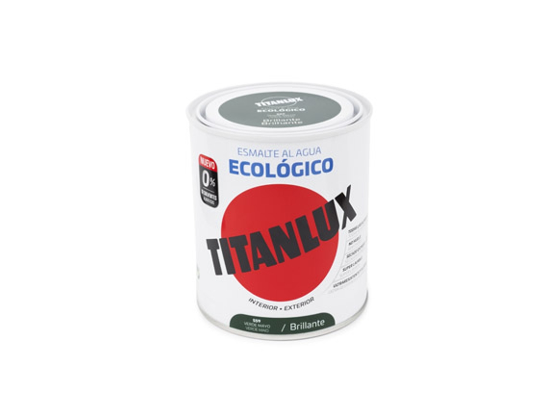 Esmalte Al Agua Ecologico Brillante TITANLUX