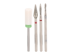 Broca De Dremel Para Unhas Em Aço Tungstênio Para Remoção De Pele Morta E Polimento Fd-6