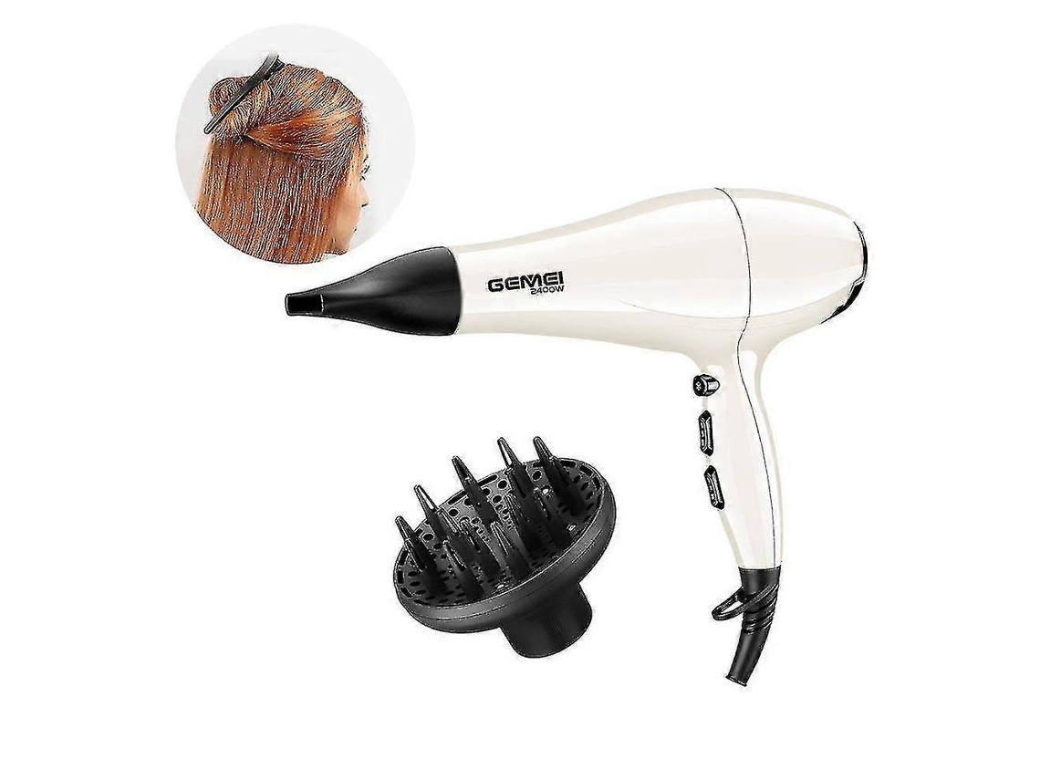 Secador de pelo con difusor de aire caliente y frío, herramienta para el cuidado del cabello, secador de pelo Ly Ebike