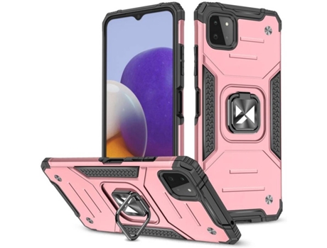 Carcasa Samsung Galaxy A22 4G LMOBILE Rígida Rosa
