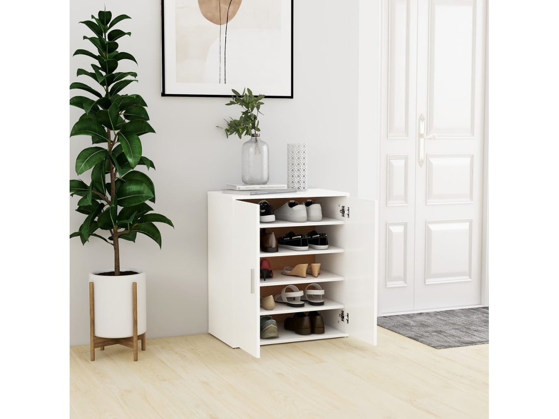 Zapatero 60x35x70 cm blanco, derivados de madera, DKD HOME DECOR