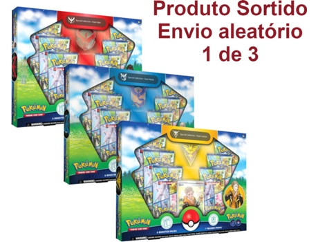 Juego de Cartas POKEMON Pkm Pokemon Go Special Collection Team Valor/Mystic/Instinct