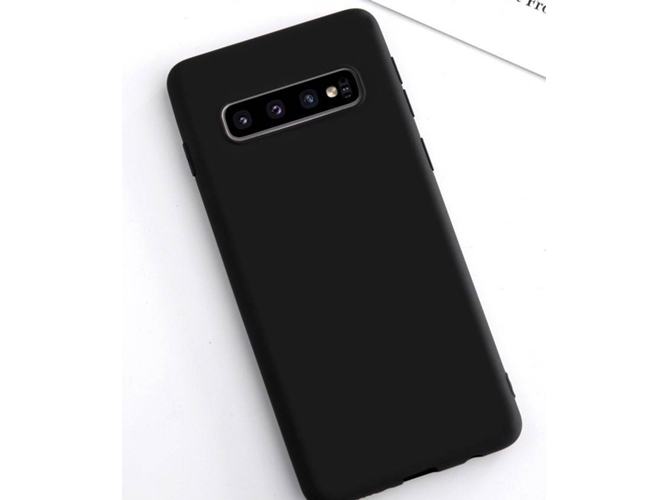 Carcasa Samsung Galaxy S10+ Silicone Negro