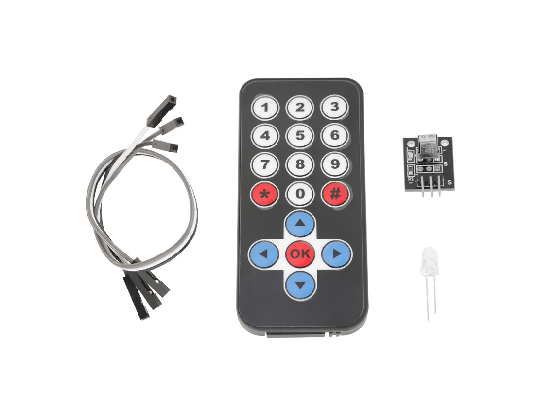 Kit De Módulo Sensor De Control Remoto Infrarrojo Inalámbrico Mini Diy - Nuevo Estilo