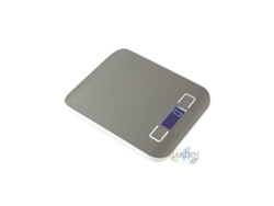 Báscula de Cocina SUINGA LED 14x18 Cm Gris (Capacidad: 5 kg - Gradución: 1 g)