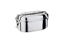 Ilsa fiambrera inox oval  18+2 platos 5111