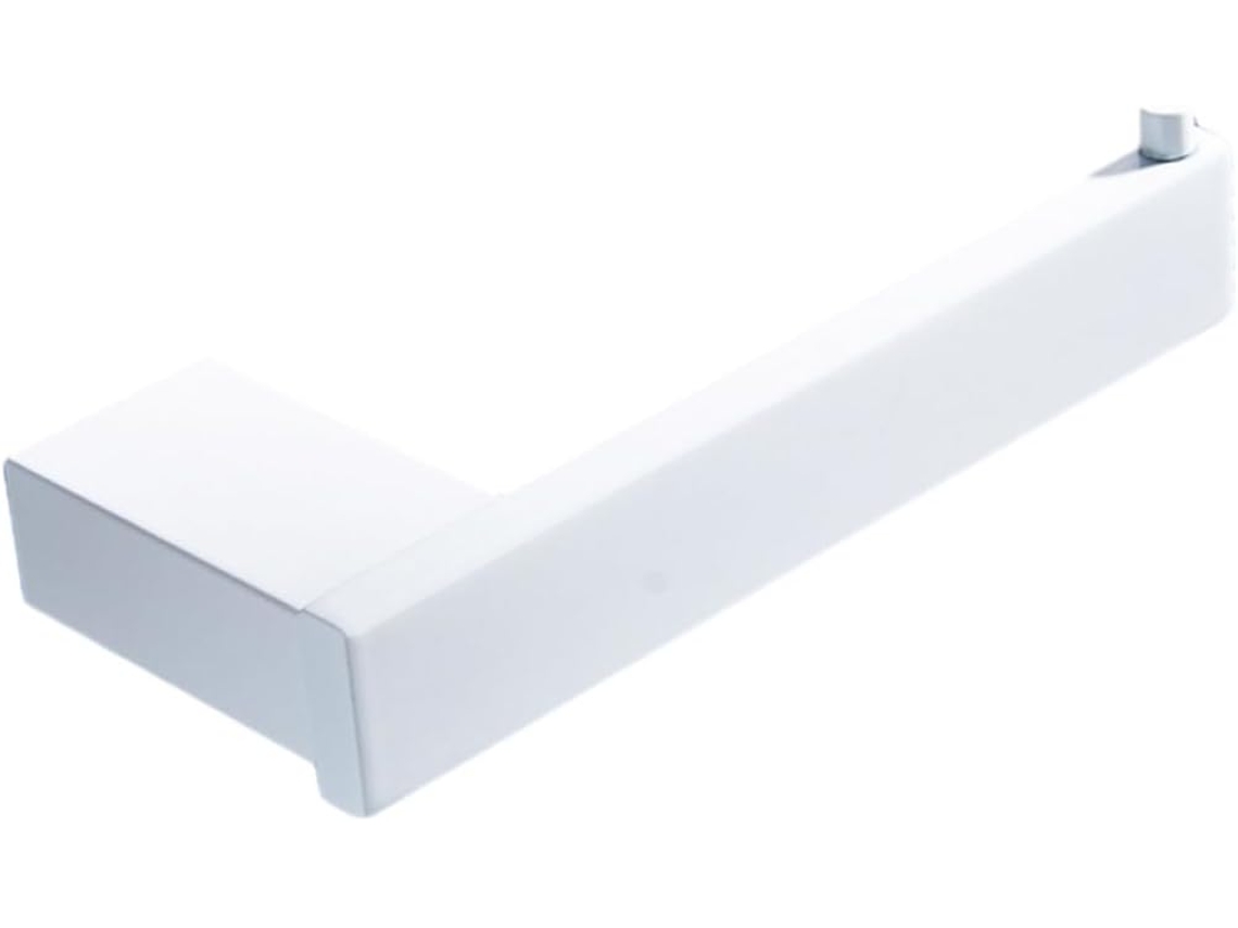 Accesorio de baño: Elegante portarrollos de papel higiénico de acero inoxidable con un diseño refinado. Gokoco
