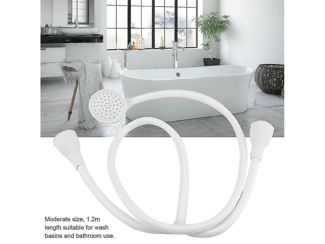Set De Ducha Con Manguera Para Baño, Champú Y Limpieza De Mascotas Con Doble Toque